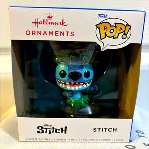 Hallmark ornaments disney stitch funko pop new.